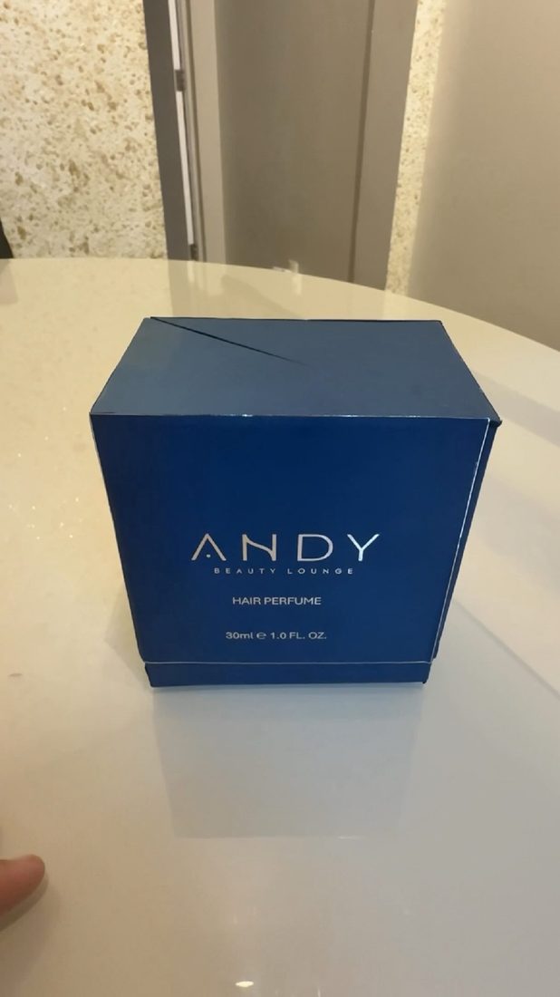 Caixa de produto Andy Beauty Lounge